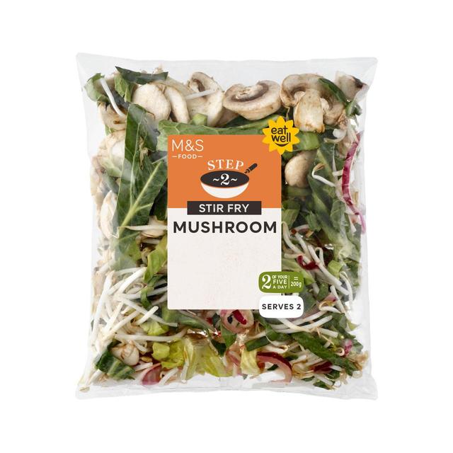 M&S Mushroom Stir Fry   400g