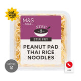 M&S Peanut Pad Thai Rice Noodles   275g GOODS M&S   