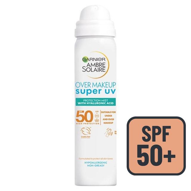 Garnier Ambre Solaire Over Makeup Super UV Protection Mist SPF50    75ml GOODS M&S   