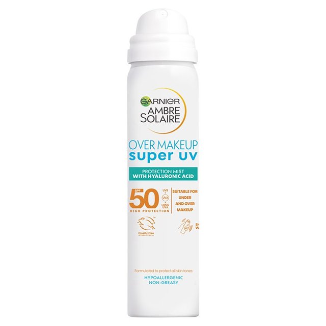 Garnier Ambre Solaire Over Makeup Super UV Protection Mist SPF50    75ml GOODS M&S   