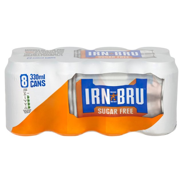 IRN-BRU Sugar Free   8 x 330ml GOODS M&S   