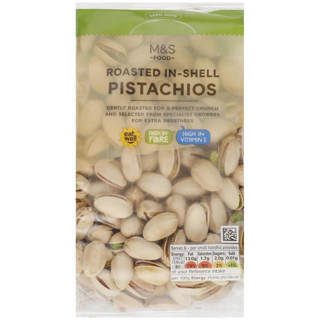 M&S Roasted Pistachio Nuts   300g