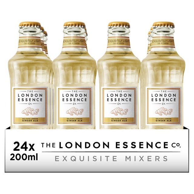 London Essence Co. Ginger Ale   24 x 200ml GOODS M&S   