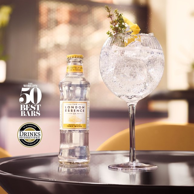 London Essence Co. Indian Tonic Water   24 x 200ml GOODS M&S   