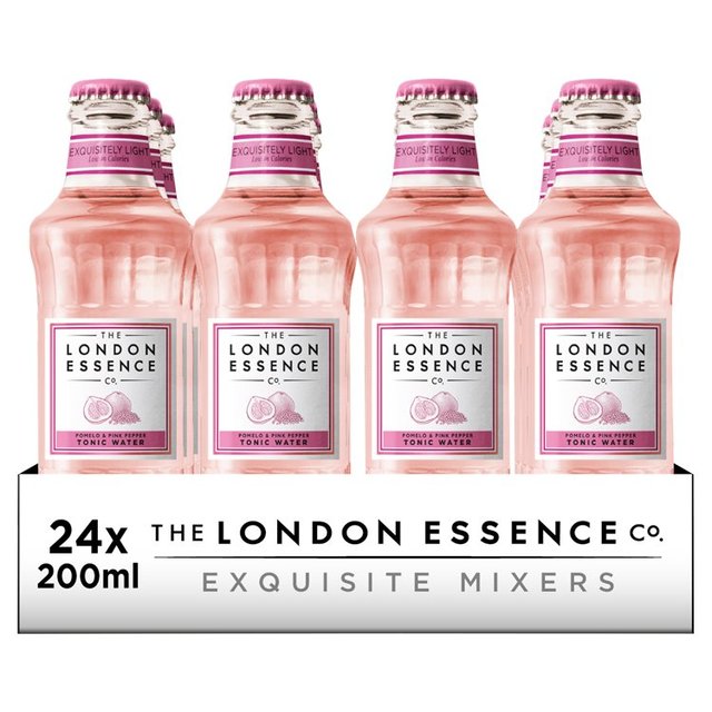 London Essence Co. Pomelo & Pink Pepper Tonic   24 x 200ml GOODS M&S   