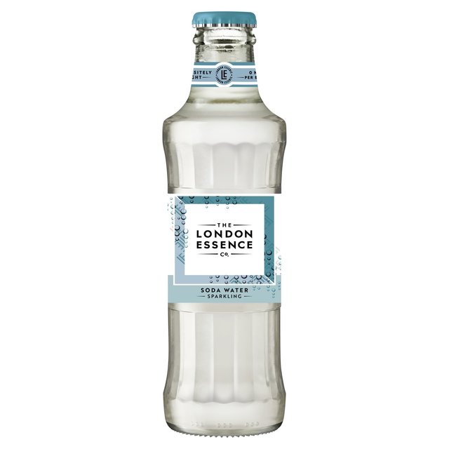 London Essence Co. Soda Water   24 x 200ml GOODS M&S   