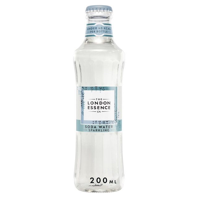 London Essence Co. Soda Water   24 x 200ml GOODS M&S   