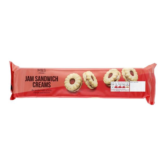 M&S Jam Sandwich Creams   155g