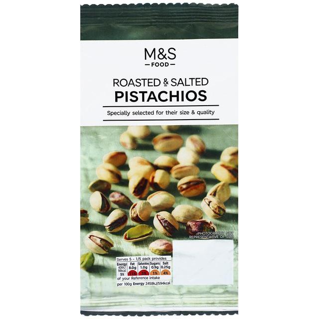 M&S Roasted & Salted Pistachios   150g GOODS M&S   