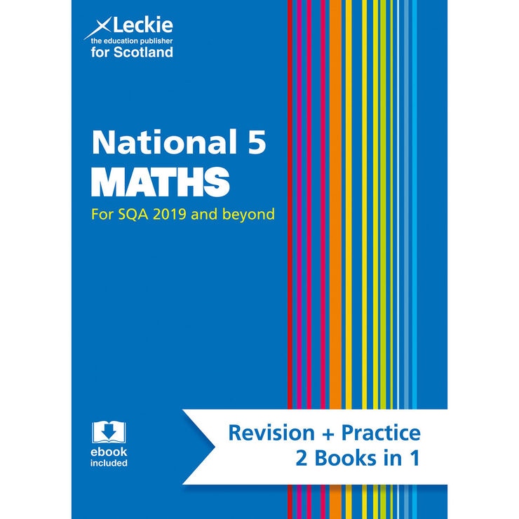 Leckie National 5 revision and practice books pack of 2, UK version