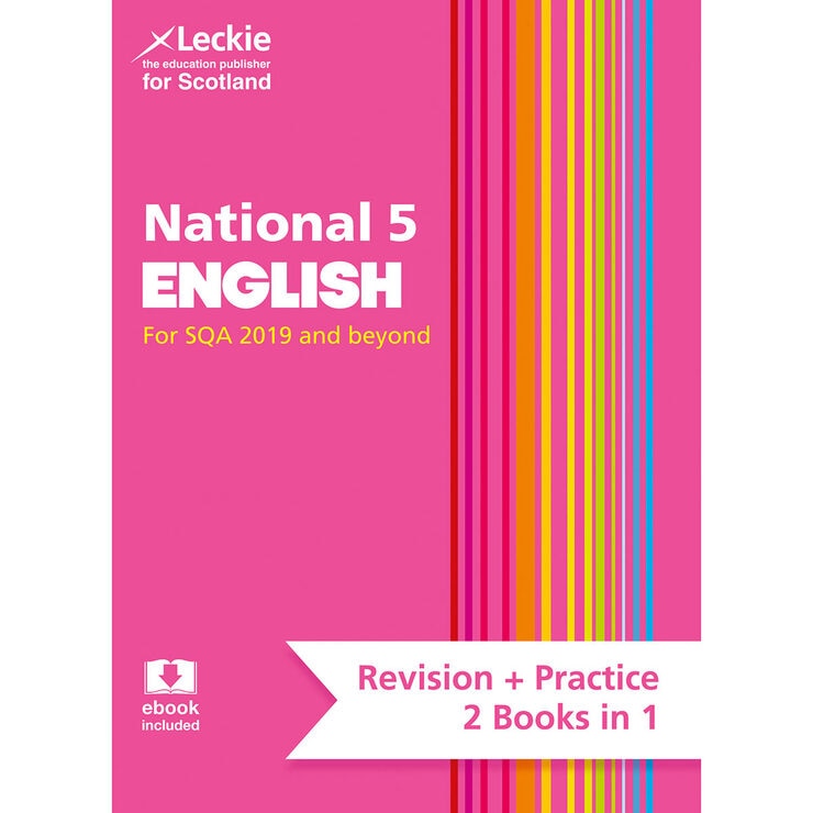 Leckie National 5 revision and practice books pack of 2, UK version