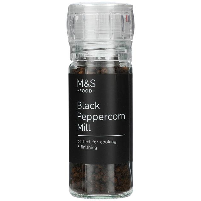 Cook With M&S Black Peppercorn Mill   50g GOODS M&S   