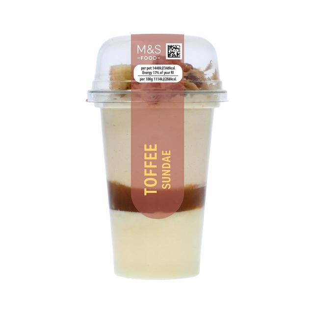 M&S Toffee Sundae   130g