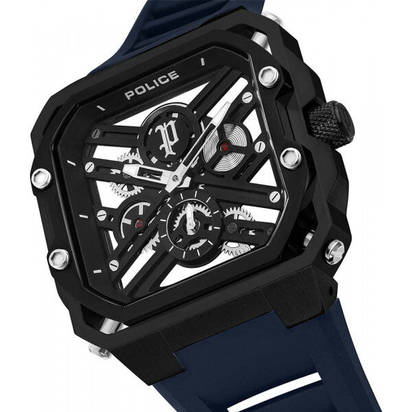Police Disruptor 1 watch black men's, UK version