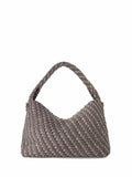 Dune London brown deliberate large woven slouch bag (British brand)