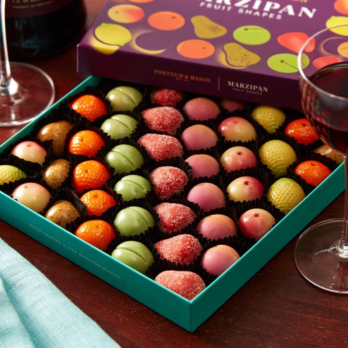 Marzipan Fruits 500g English-style marzipan sweets, UK version