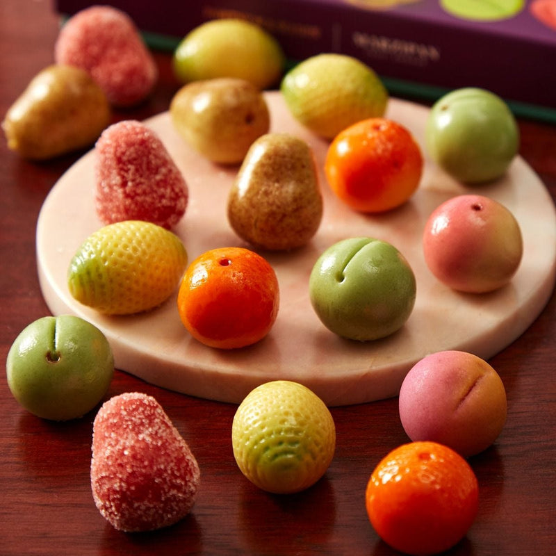 Marzipan Fruits 500g English-style marzipan sweets, UK version