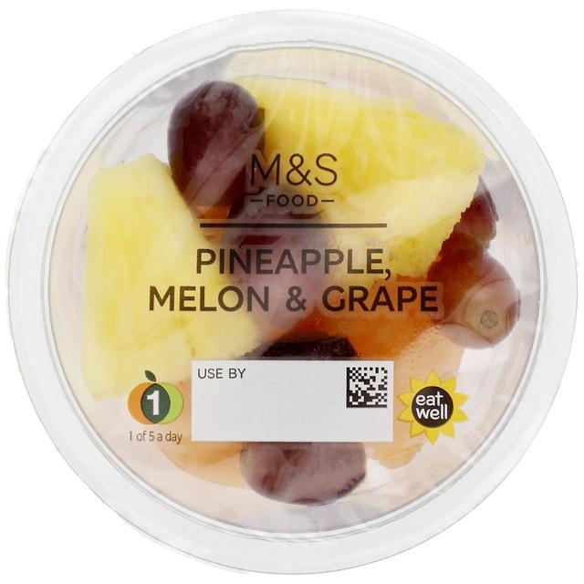 M&S Pineapple Melon & Grapes   130g