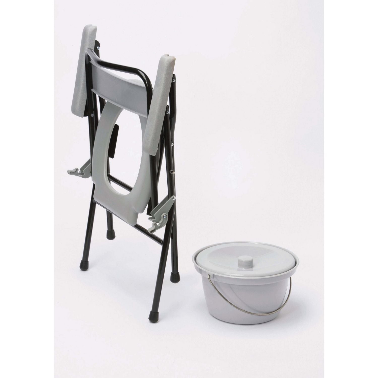 Drive Medical folding portable commode - British product