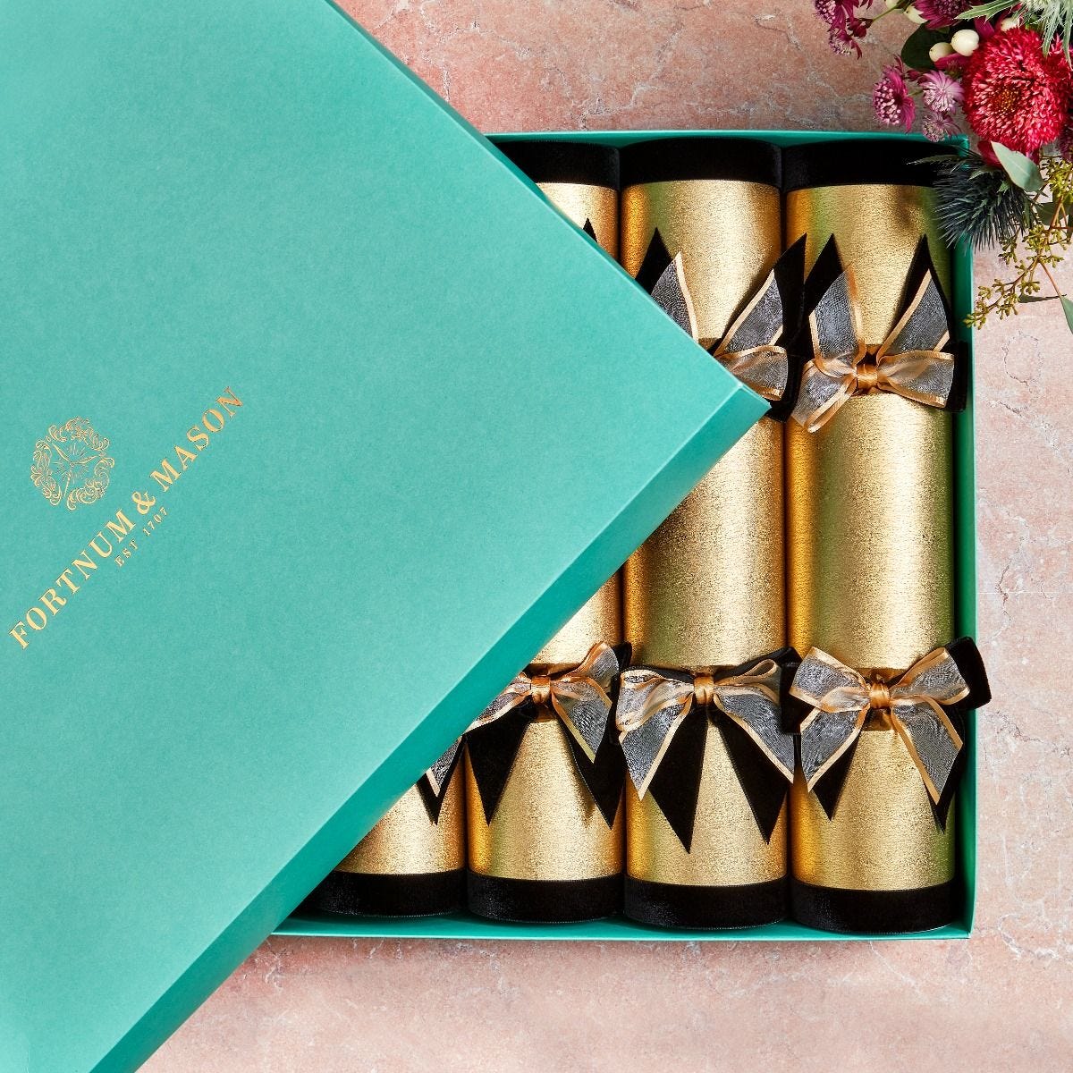 Fortnum's All that Glitters crackers 42cm, British product