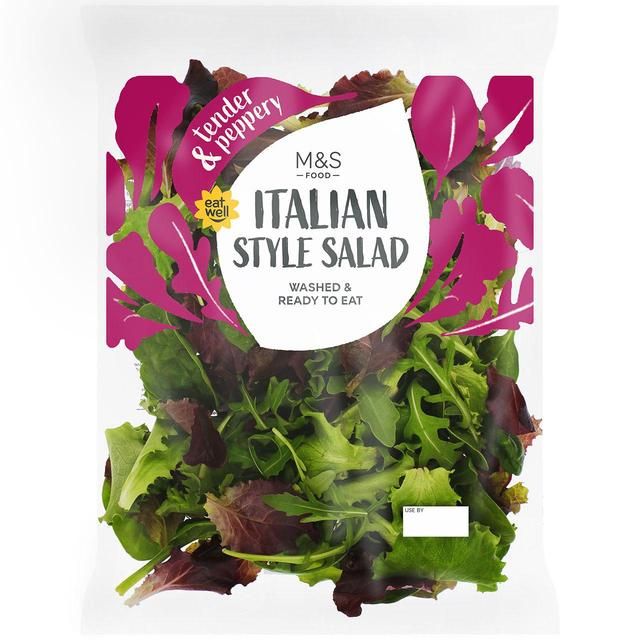 M&S Italian Style Baby Leaf Salad Washed & Ready to Eat   80g GOODS M&S   