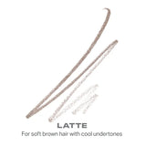 Morphe Micro Brow Pencil Chocolate Mousse, imported from the UK