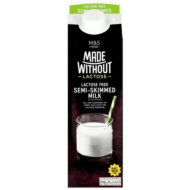 M&S Made Without Semi Skimmed Milk   1L GOODS M&S   