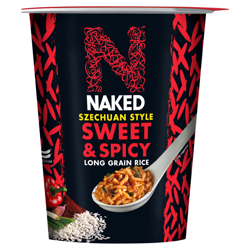 Naked Rice Szechuan Style Sweet & Spicy GOODS ASDA   