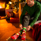 Heat Holders 3-pack men's novelty Christmas thermal socks - British product