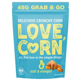 LOVE CORN Salt & Vinegar Crunchy Corn   45g GOODS M&S   