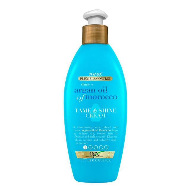 OGX Shine+ Argan Oil of Morocco Tame & Shine Cream   177ml GOODS M&S   