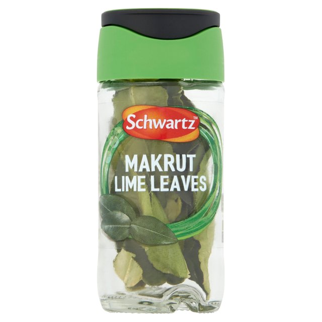 Schwartz Makrut Lime Leaves Jar   1g