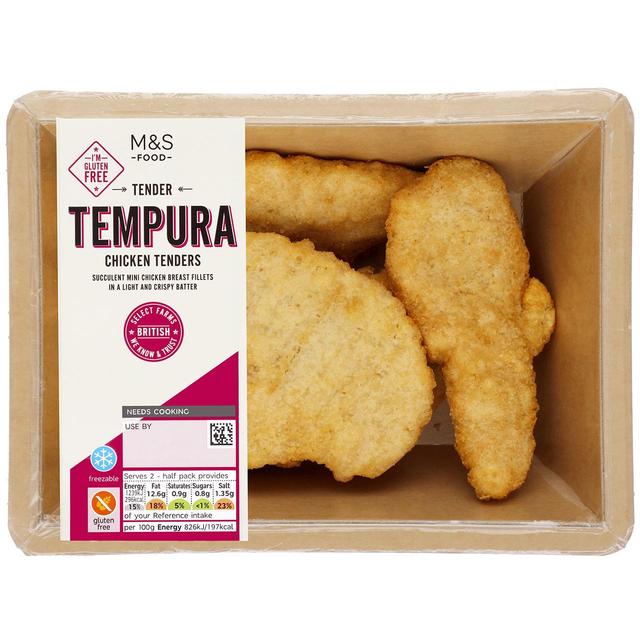 M&S Tempura Chicken Tenders   300g