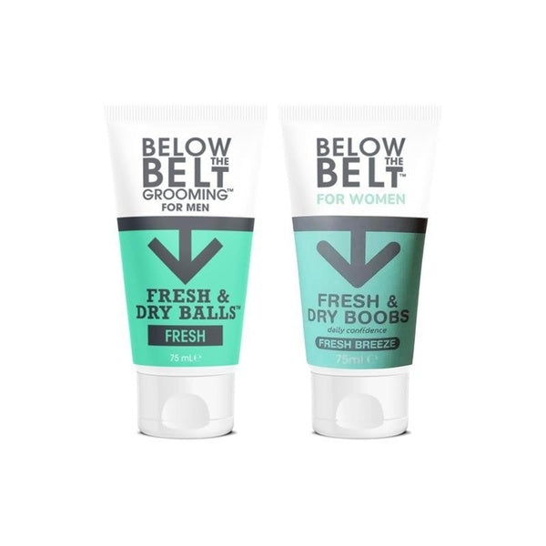 Below the Belt fresh and dry duo for couples - British product