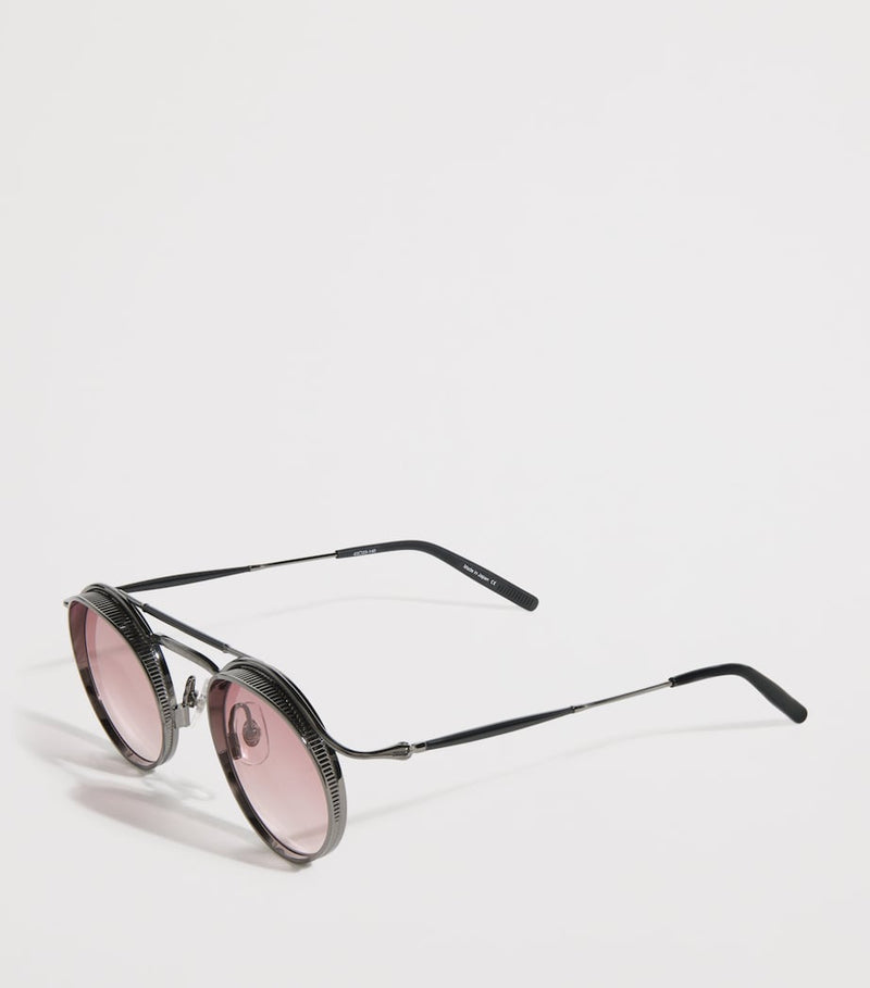 Lunettes de soleil Matsuda 2903H à barre transversale, fabriquées à la main au Japon, importées du Royaume-Uni