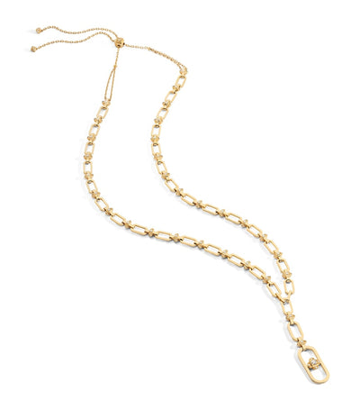 Harrods MARLI New York Yellow Gold and Diamond Long Tip-Top Necklace- Buy online at McGrocer