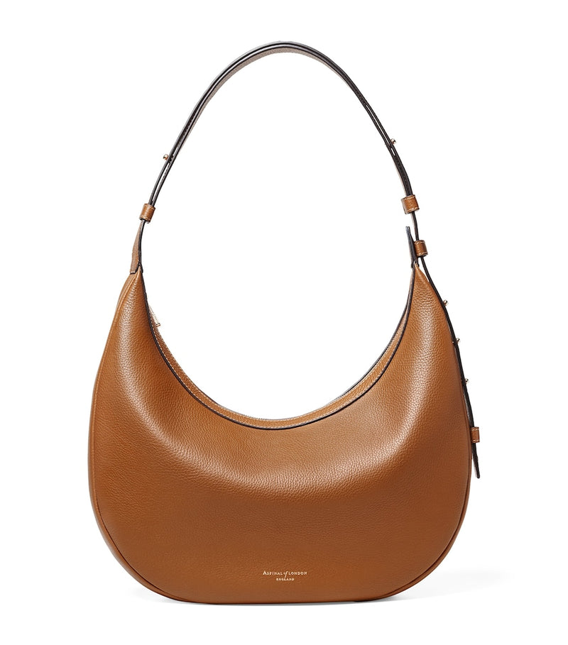 Aspinal of London large Soho Crescent cross-body bag - British product
