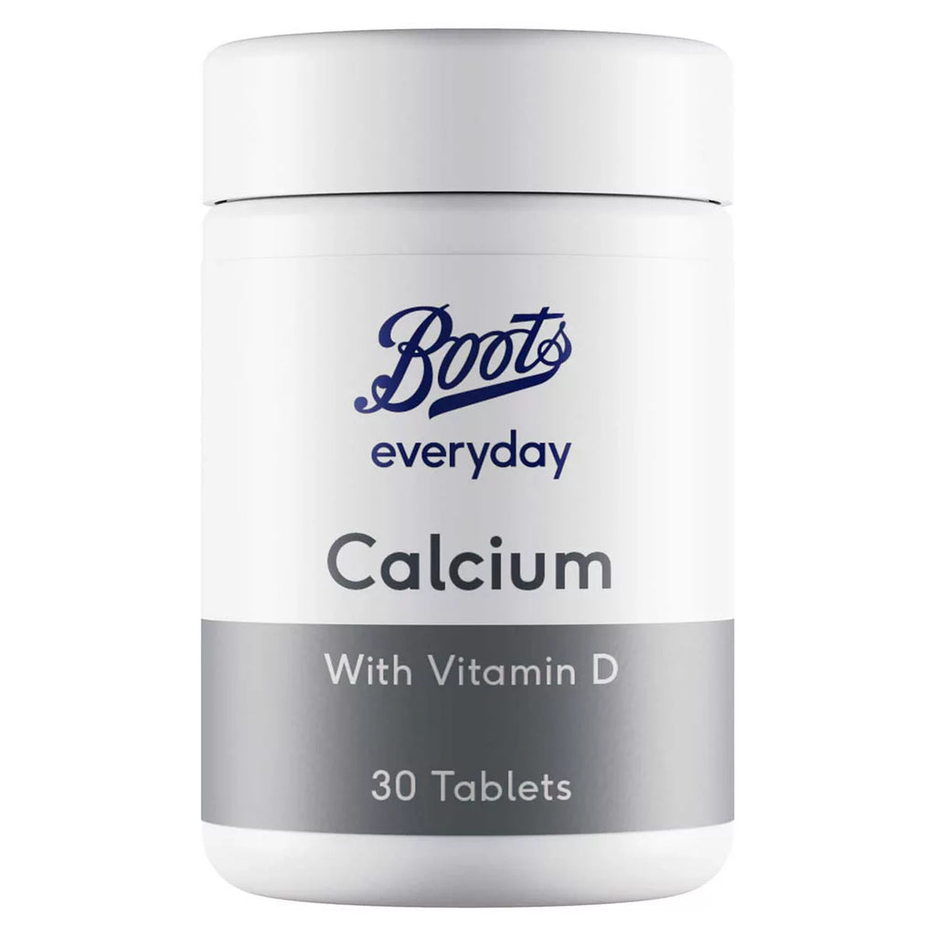 Boots Calcium + Vitamin D - 30 Tablets