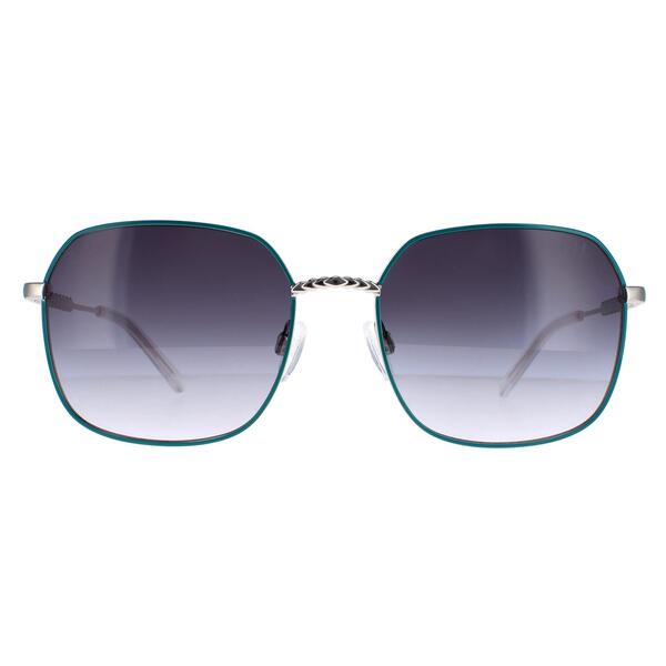 Elle 14911 women's sunglasses green blue grey gradient - British product