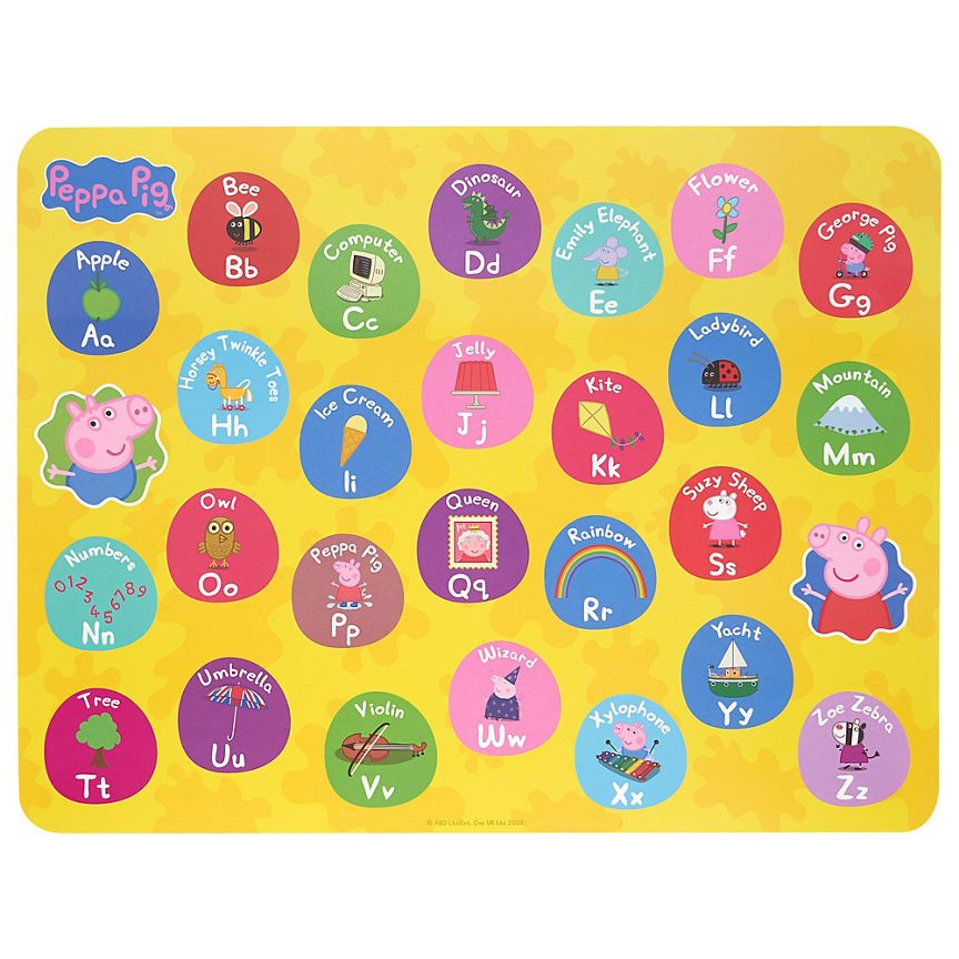 Polar Gear Peppa Pig Placemat General Household ASDA   