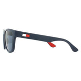 Tommy Hilfiger TH 1557/S blue square wayfarer sunglasses for men, UK version