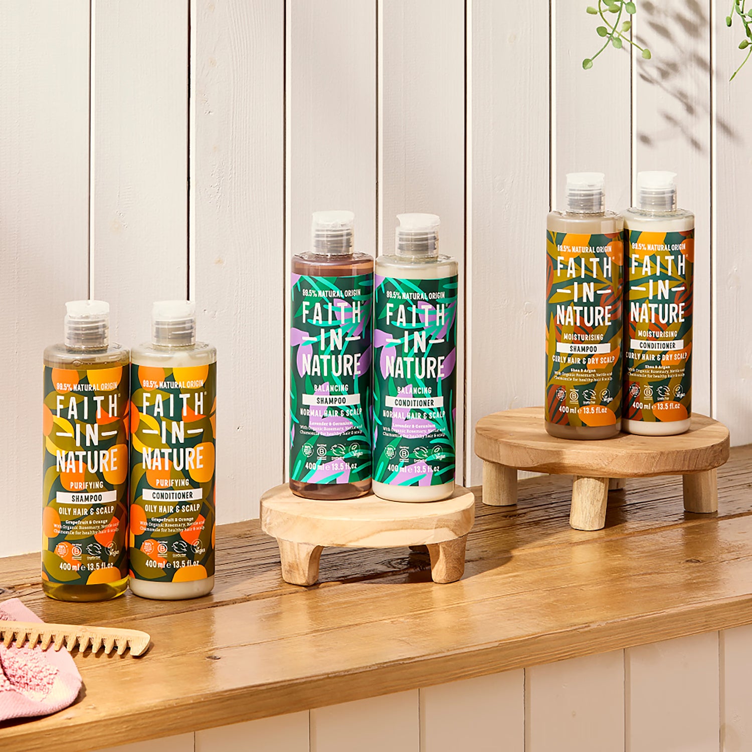 Faith In Nature Shampoo Grapefruit Orange 400ml, UK version