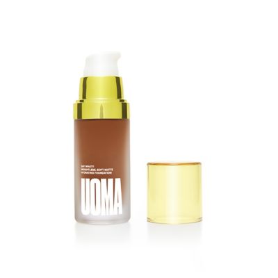 UOMA Beauty Say What?! Weightless Soft Matte Hydrating Foundation 30ml GOODS Boots Bronze Venus T3C  