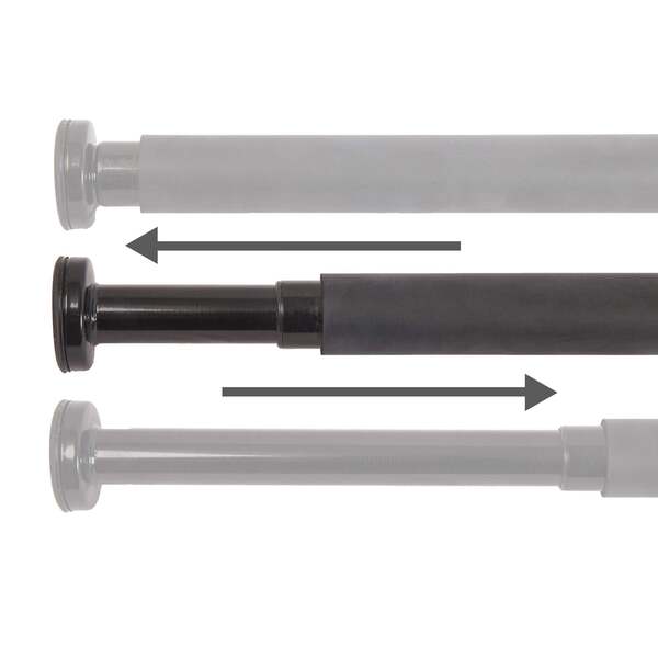 HXGN adjustable pull up bar black, imported from the UK