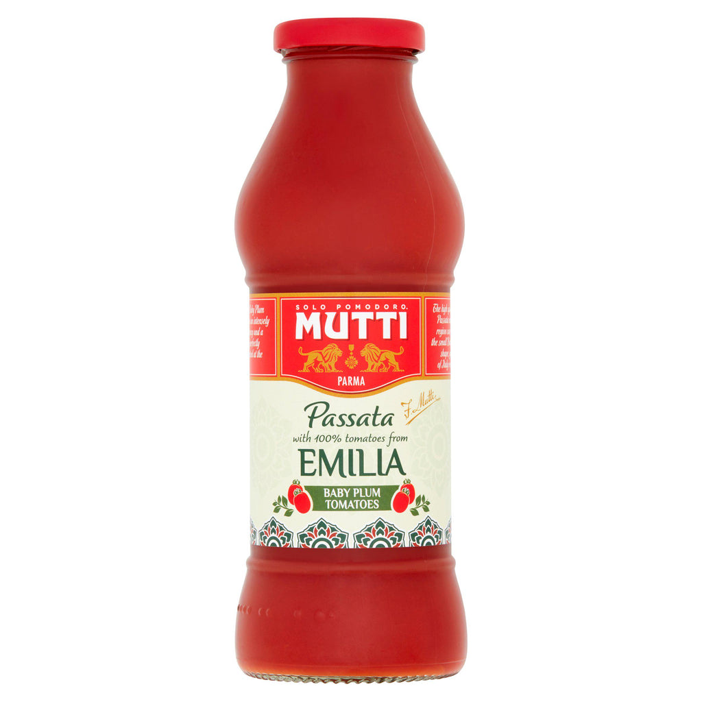 Mutti Emilia Passata Baby Plum Tomatoes 400g