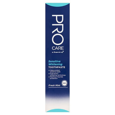 Superdrug Superdrug Pro Care Sensitive Whitening Tannkrem- Kjøp online hos McGrocer