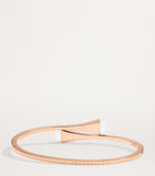 Marli New York Cleo midi bracelet in rose gold with diamond and agate, UK version