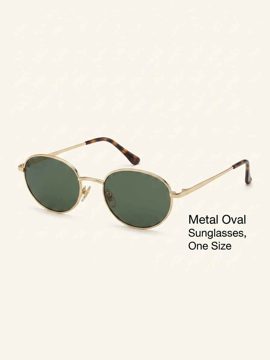 Celine gold oval sunglasses 40mm, imported from the UK