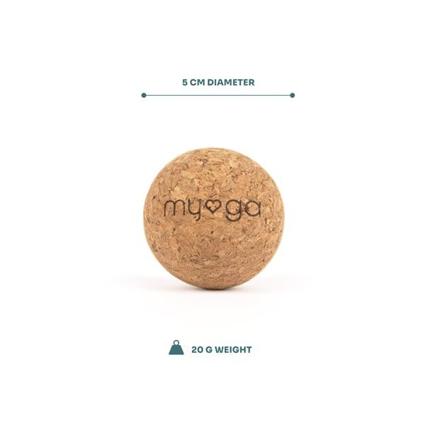 Myga Cork Massage Ball 5cm GOODS Superdrug   