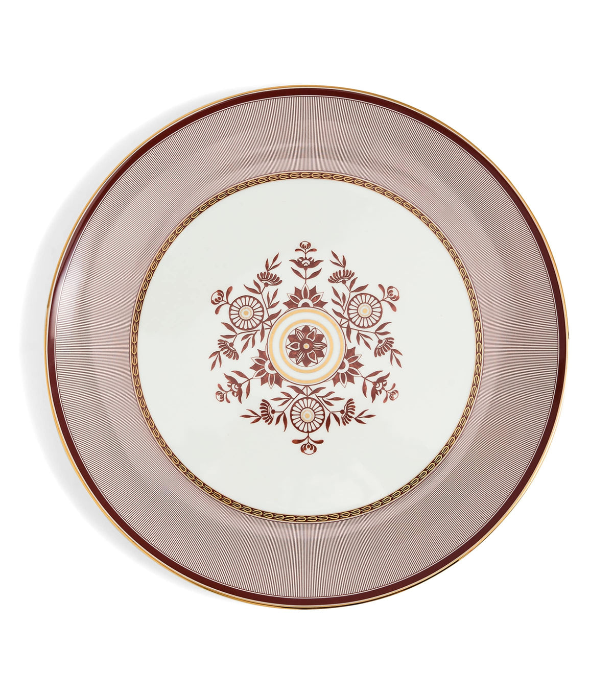 Wedgwood Red Splendour plate 34cm (British brand)